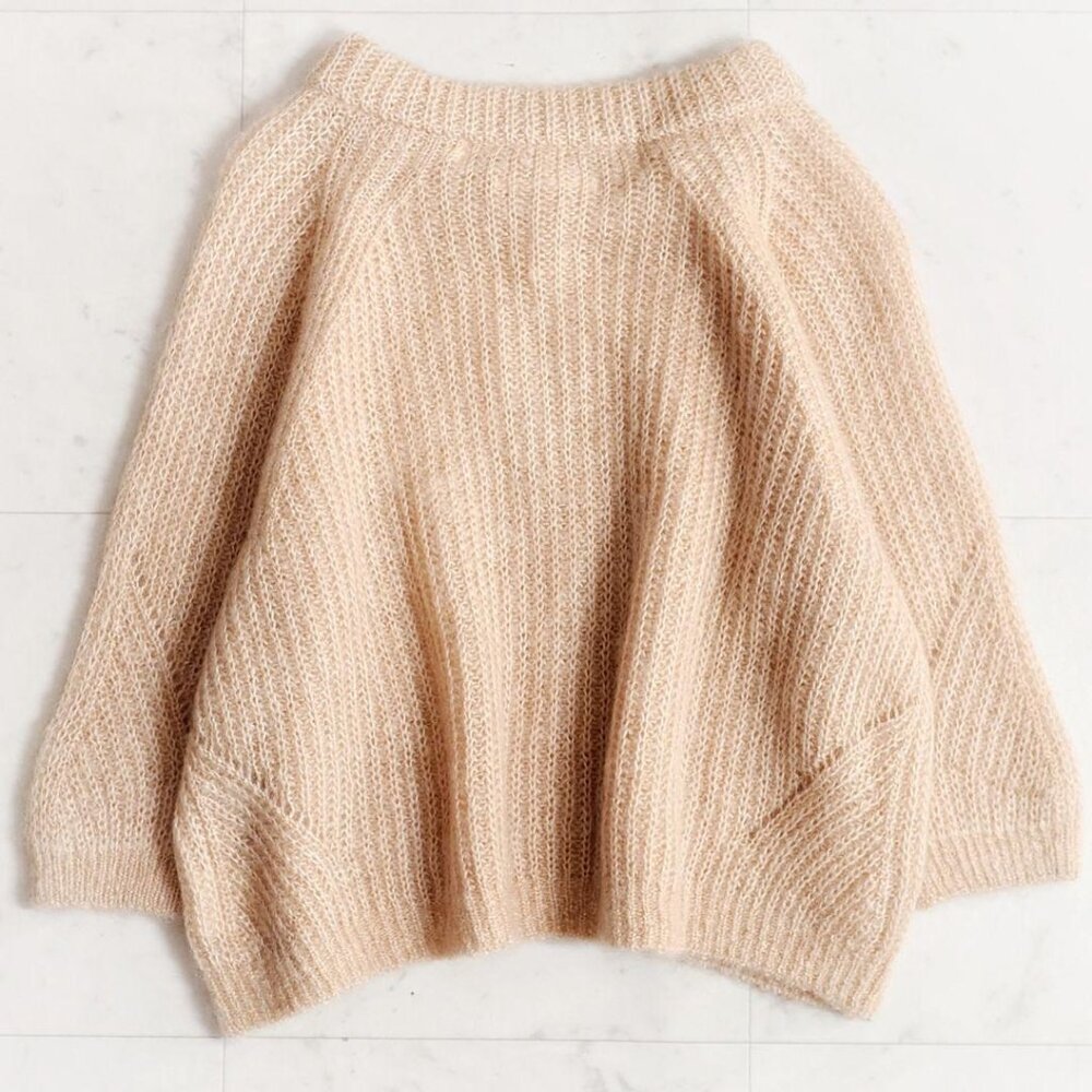 IEL by Saori Komatsu Mohair Zaku Knit
